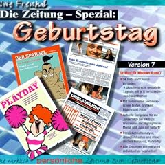 Die Zeitung-spezial: Geburtstag. Die wirklich pers�nliche Zeitung zum Geburtstag
