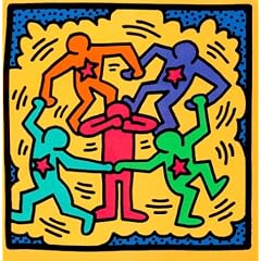 Livre de cartes postales : Haring
