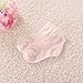 Searchself Little Girls' Cotton Breathable Mesh Thin Socks (Pack of 5)