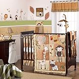 Nali Jungle 6 Piece Baby Crib Bedding Set by Cocalo