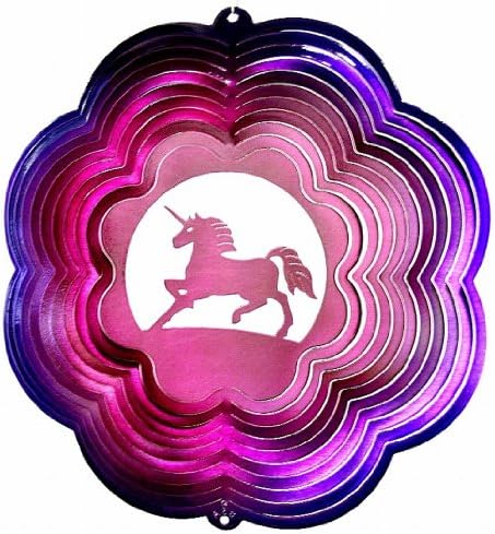 12" Unicorn - Color Fusion Raspberry/purple Starlight, Made in the Usa, 18 Gauge Stainless Steel, Lifetime Rustproof Guarantee