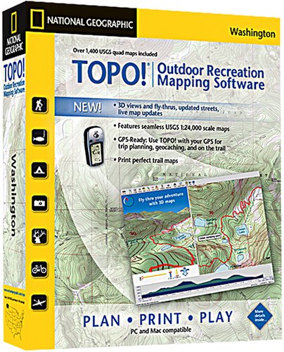 TOPO! National Geographic USGS Topographic Maps, Washington