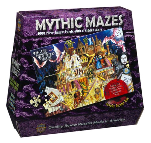 Image of Escape from Haunted House Maze Jigsaw Puzzle 1000pc
