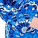 Chicwe Women's Floral Printed Plus Size Tunic Top with Chiffon Hem
