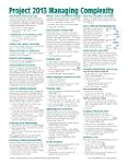 Microsoft Project 2013 Quick Referenc...
