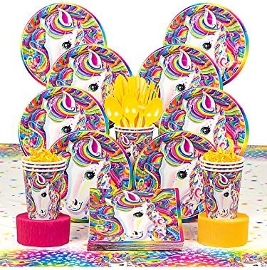 Lisa Frank Neon Pony Deluxe Kit (Serves 8)