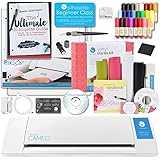 Silhouette CAMEO 2 Starter Bundle with The Ultimate Silhouette Guide Book, Sketch Pens, and Vinyl Kit