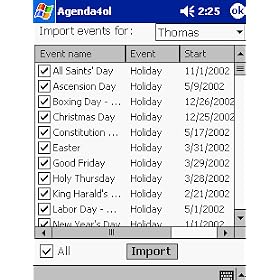 Agenda4ol Calendar Event Manager(Arm)