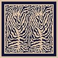 Zulu Rug - Zebra (7'7" Square)