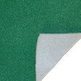 Foam Ready Plush Green Poker Table Felt - 10 Feet x 58 Inches