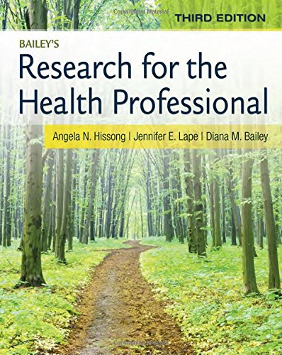 Research for the Health Professional