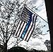 Thin Blue Line American Flag - 3 by 5 Foot Flag with Grommets