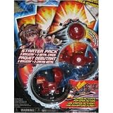 Juggernoid, Terrorclaw and Mystery Marble Red Bakugan Battle Brawlers Starter Pack Series 1 with 3 Metal Gate Cards