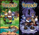 Threads 2 VHS Videos: Sewn From the Threads of Every Child's Imagination [A Pond Full of Pigs / Things That Go Puff in the Dark] Ages 3+