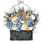 Ocean Breeze Tabletop Basket
