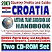 Books : 2007 Country Profile and Guide to Croatia - National Travel Guidebook and Handbook - Economy and Business, USAID (Two CD-ROM Set)