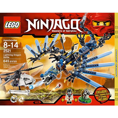 ninjago lightning dragon battle