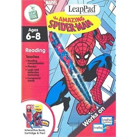 LeapFrog Spiderman - Leappad Interactive Book & Pen