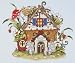 Fairy House Counted Cross Stitch Kit-12-1/2