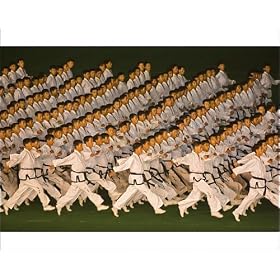 Photographic Prints of Taekwondo performance at Arirang Mass Gymnastics performance from Lonely Planet Images