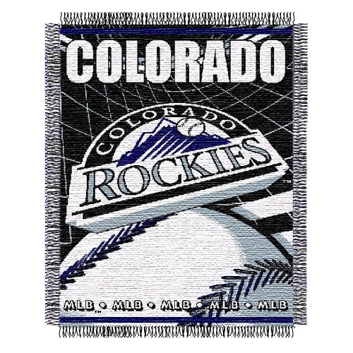 Buy MLB Team Throw - Rockies by Northwest Company