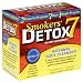 Smokers' Detox 7 Dietary Supplement, Internal Body Cleanser, 7 packets, 30 caplets, 1 menthol breath freshener. (Pack of 2)