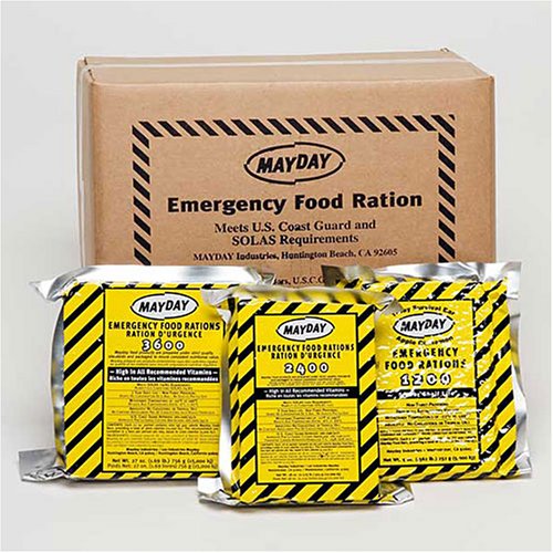 Mayday 1200 Calorie Food Bars (10 bars) MRE, Camping, Hiking, Survival