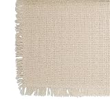 62 x 108 (Rectangle) Homespun Tablecloth, Hand Loomed, 100% Cotton, Made in USA, Solid... by Mountain Laurel Mercantile