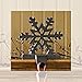 Iron Snowflake Stocking Hanger - Set of 2