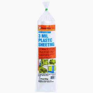 Thermwell Prods. Co. P1020/3 Plastic Sheeting
