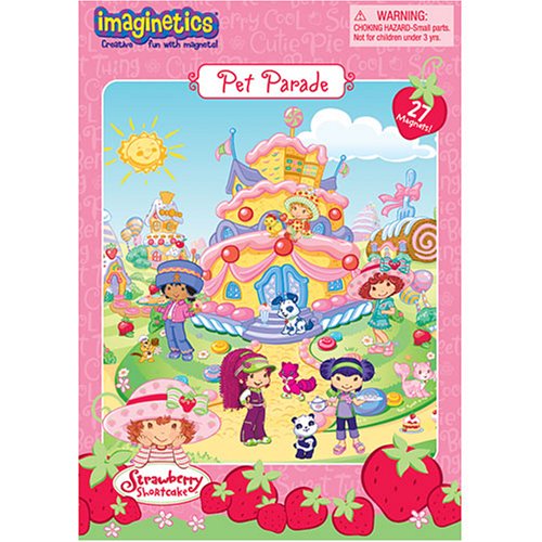 Imaginetics Strawberry Shortcake Pet Parade Magnetic Playset