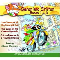 Geronimo Stilton: Books 1-3: #1: Lost Treasure of the Emerald Eye; #2: The Curse of the Cheese Pyramid; #3: Cat and Mouse in a Haunted House