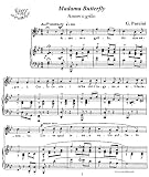 Puccini: Madama Butterfly - Amore o grillo - Pinkerton, tenor: Instantly download and print sheet music