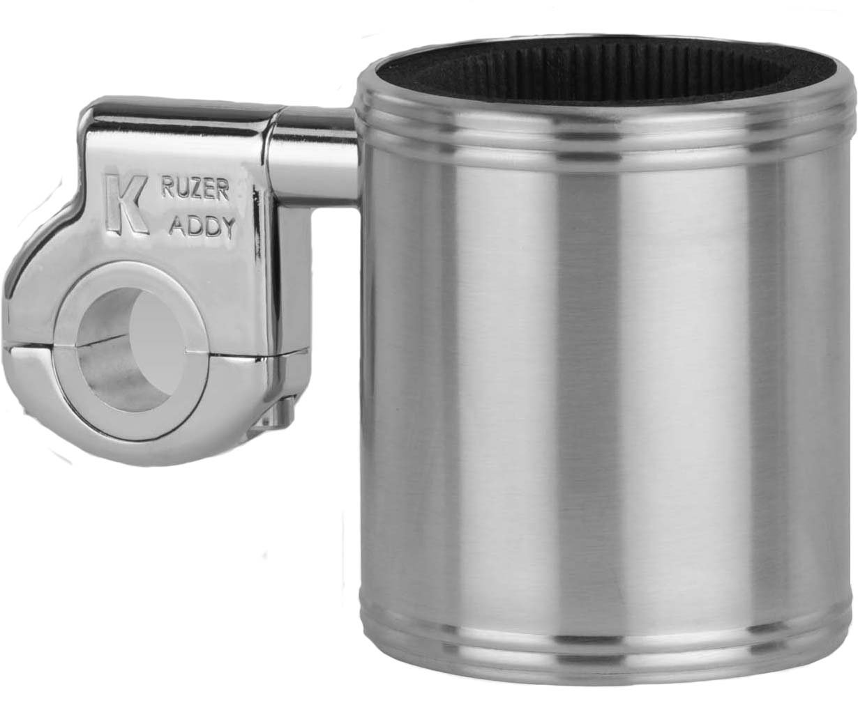Kruzer Kaddy 100 Satin Handlebar Mount Motorcycle Biker Cup Holder eBay