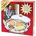Chef's Secret 5-Ply Stainless-Steel Pancake Pan/Griddle with See Through Glass Lid