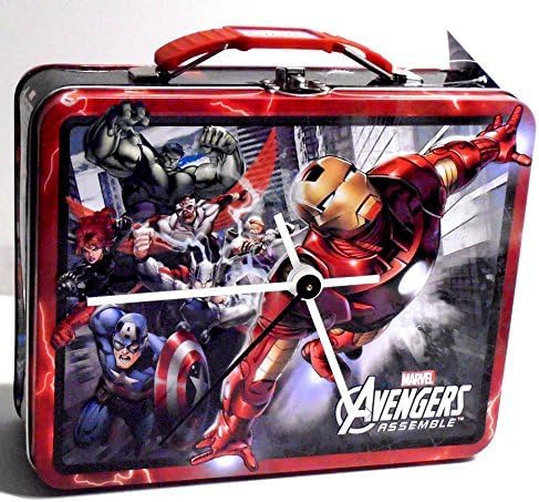 Avengers Lunch Box Clock