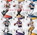 2009 SP Authentic Football Series 100 Card Complete Mint Basic Hand Collated Set. Loaded with Stars Including Adrian Peterson, Tony Romo, Reggie Bush, Ben Roethlisberger, Brett Favre (Shown in a Vikings Jersey), Carson Palmer, Peyton Manning, Randy Moss, Tom Brady, Donovan Mcnabb, Ladainian Tomlinson, Eli Manning, Kurt Warner, Chris Johnson, Joe Flacco, Matt Ryan, Brian Urlacher, Philip Rivers and Many Others!