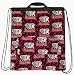 UA University of Alabama Logo Crimson Tide Drawstring Backpack Draw String Back Pack Bag- CHRISTMAS GIFT IDEA for HIM or HER, Students Kids Boys Girls Travel Bag, Light School Bookbag Cotton with WATERPROOF LINING UNDERSIDE