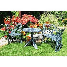 Butterfly Garden Set-Antique