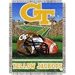Georgia Tech Yellowjackets NCAA Woven Tapestry Throw (Home Field Advantage) (48x60")"