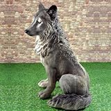 Produkt-Bild: Naturgetreues Wolfs Junge # Dekofigur # Welpe