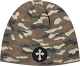 Circle Cross Camo Beanie
