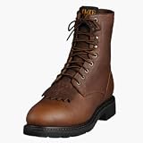 Ariat Mens 8 'Cascade H20' Waterproof Insulated Work Boots - Oiled Brown 