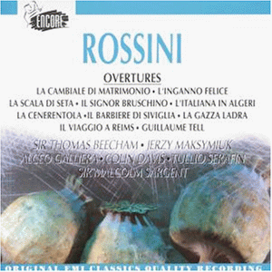 CD-Charts  Music : Rossini - Overtures