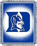 DUKE BLUE DEVILS 48x 60 Triple Woven Jacquard KNIT THROW BLANKET