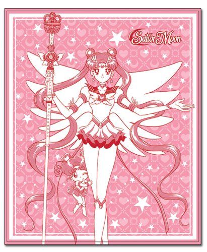 Sailor Moon: Sailor Moon & Chibi Chibi Throw Blanket