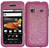 Hard Full Diamond Pink Case Cover Faceplate Protector for Samsung Galaxy Pr ....