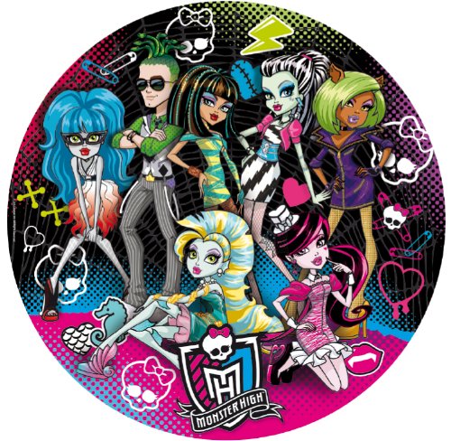 Clementoni - 30313 - Puzzle Classique - Monster High Tondo