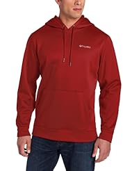 Sports: Columbia Mens Heat Up Logo Hoodie, Red Element, Large - Columbia Sportswear (Sporting Goods)