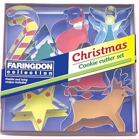 Faringdon Set 7 stampi per biscotti di Natale Faringdon Set 7 stampi per biscotti di Natale